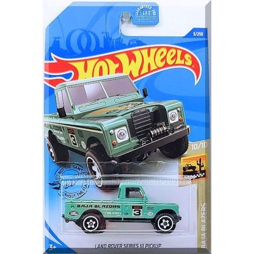 Hot Wheels - Land Rover Series III Pickup: Baja Blazers #10/10 - #3/250 (2020)