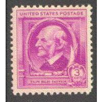 861 3c Ralph Emerson Fine MNH Q7329