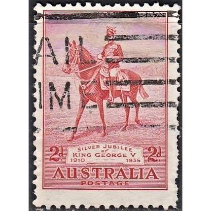 AUSTRALIA, 1935 2d Silver Jubilee, SG 156 (Scott 152), used