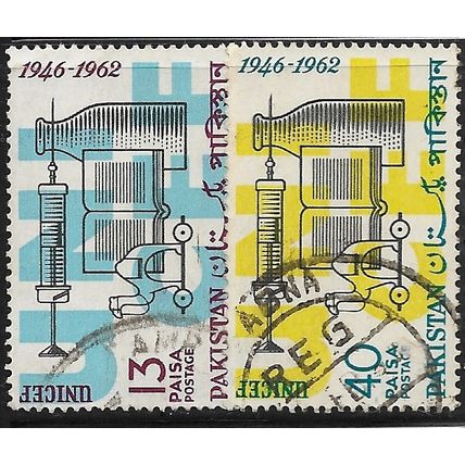 1962 SG 168/169 - fine used (o)