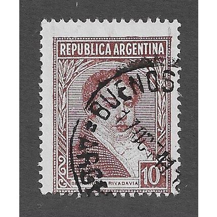 ARG 1935 10c 'B. RIVADAVIA' FINE USED (EBID79-075)