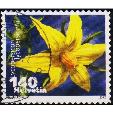 Switzerland. 2012 1f40 (Flower) Used