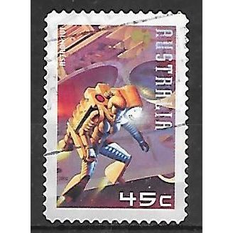 Australia 2000 ASTRONAUT OBLITERE ( USED )