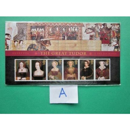 1997 THE 450th DEATH ANNIVERSARY OF KING HENRY VIII PRESENTATION PACK. (A)#01719