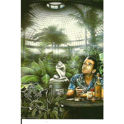 Art MONTGOMERY CLIFT (W.S. Grandison) Postcard (Athena 9443)