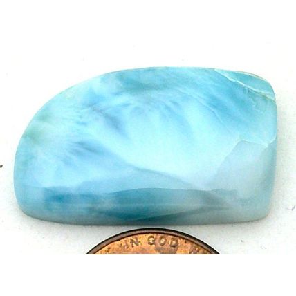 Larimar Freeform Gemstone Cabochon 417