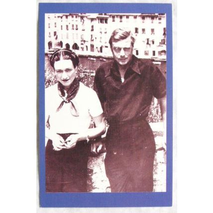 c.1980s PC Edward & Mrs Simpson on holiday, 1936