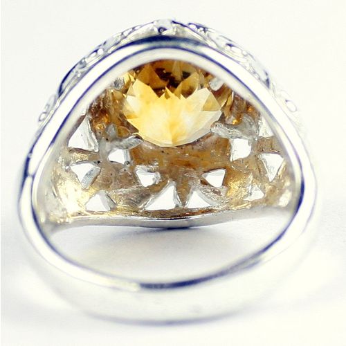 Citrine, 925 Sterling Silver Ring, SR313