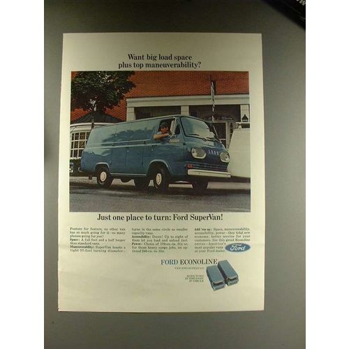 1967 Ford SuperVan Ad - Big Load Space