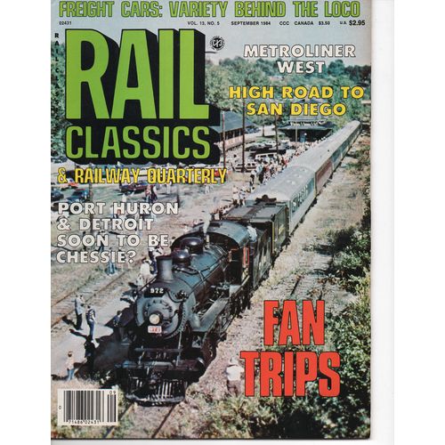 Rail Classics & Railway Quarterly September 1984 Volume 13 Number 5