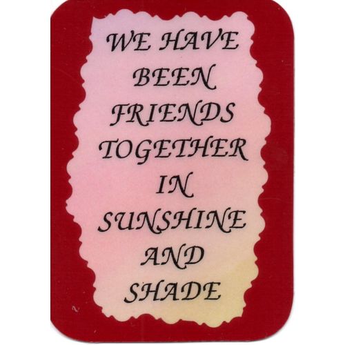 2068 Family Friends Refrigerator Magnet We Have Been Friends Together In