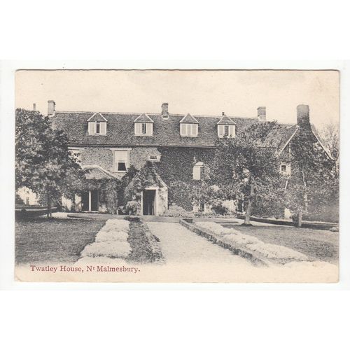 Twatley House Brokenborough near Malmesbury Postcard Wiltshire
