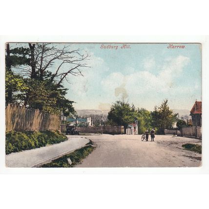 Sudbury Hill Harrow Postcard 1910 Middlesex