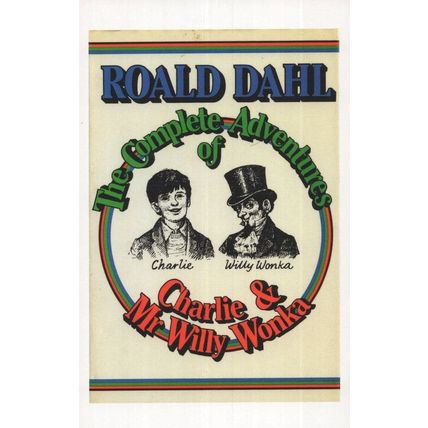 Roald Dahl Charlie & Mr Willy Wonka 1978 Book Postcard