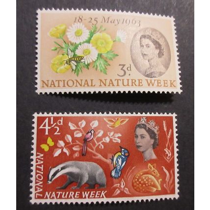 1963 National Nature Week (Ordinary) U/M