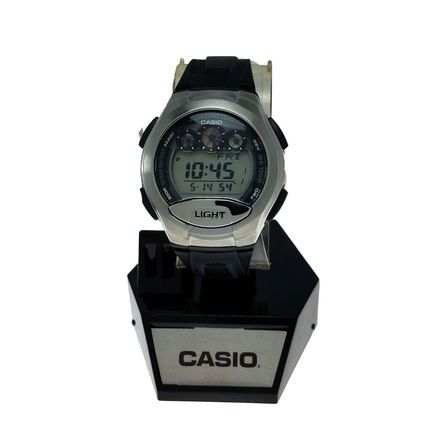 New Casio E-Data Sport Alarm Men Resin Watch W755-1AVDF Wristwatch WR-100 Meter