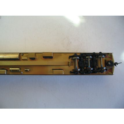 HO Scale Lambert 830 ATSF Brass Lounge Car 4115