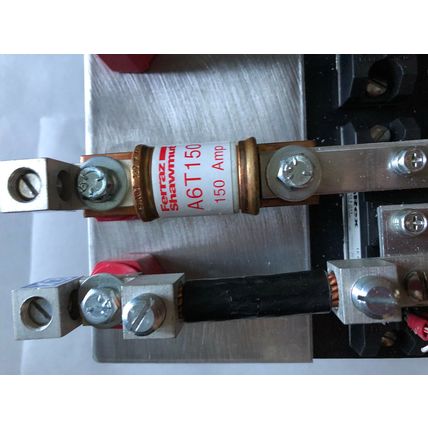 ABBOTT T14797-05121,100 AMP ZERO CROSSOVER 480VAC,ABB-200,A6T 150,3 PHASE,SG