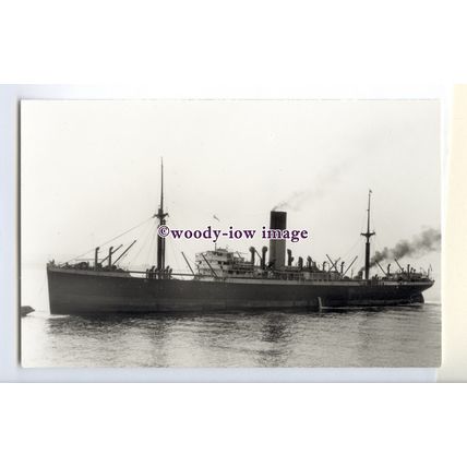 c3155 - Blue Funnel Cargo Ship - Theseus - photograph