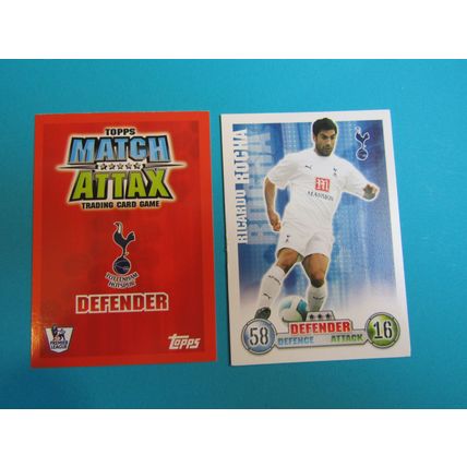 Ricardo Rocha - Tottenham - Match Attax 2007/08 Football Card