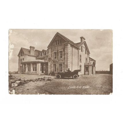 Land's End Hotel, Cornwall, Postcard.
