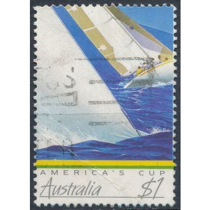 America's Cup Yachting Championship: $1 - Australia 1987 - FH - SG 1049