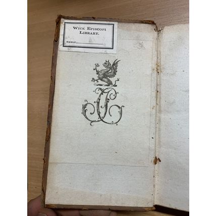 1774 "SERMONS DE M MASSILLON EVEQUE DE CLERMONT" VOL 3 RELIGIOUS BOOK (P3)