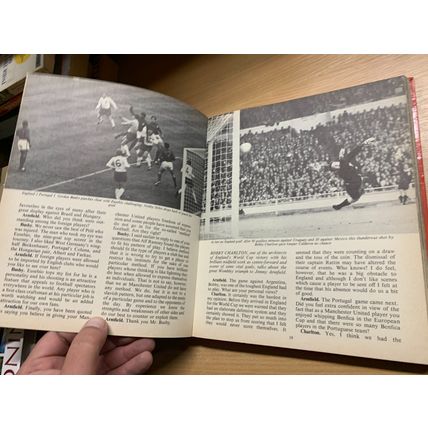 1967 "THE ALL STARS FOOTBALL BOOK No.7" UK SOCCER ANNUAL HARDBACK BOOK (P4)