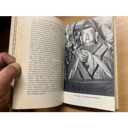 1956 ANDRE MIGOT "TIBETAN MARCHES" ILLUSTRATED VINTAGE HARDBACK BOOK (P3)