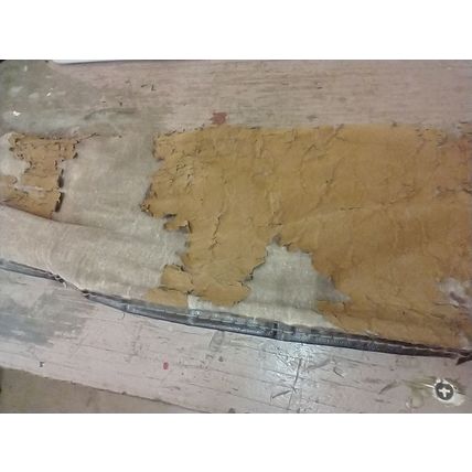 USED! VINTAGE!! CLOTH GUN SLEEVE, 48", WELL OVER 60 YEARS OLD, FREE SHIPPING US!
