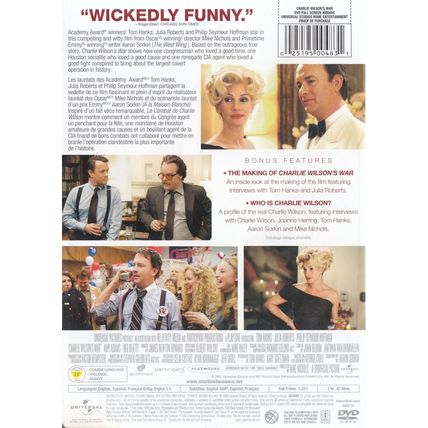 Charlie Wilson's War (Full Screen) [DVD]