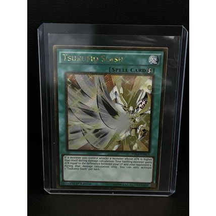 Tsukumo Slash - PGL3-EN013 - Gold Secret Rare - 1st Edition Premium Gold: Infini