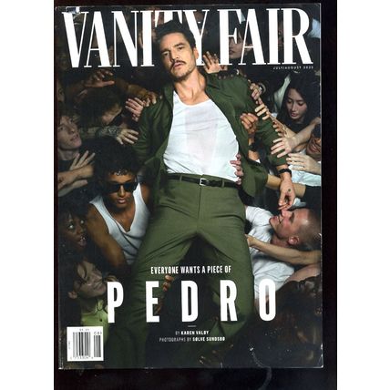 Vanity Fair Magazine July August 2025 everyone wants a piece of PEDRO PASCAL NEW