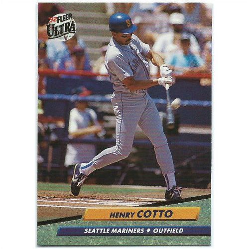 1992 Fleer Ultra - #432 - Henry Cotto