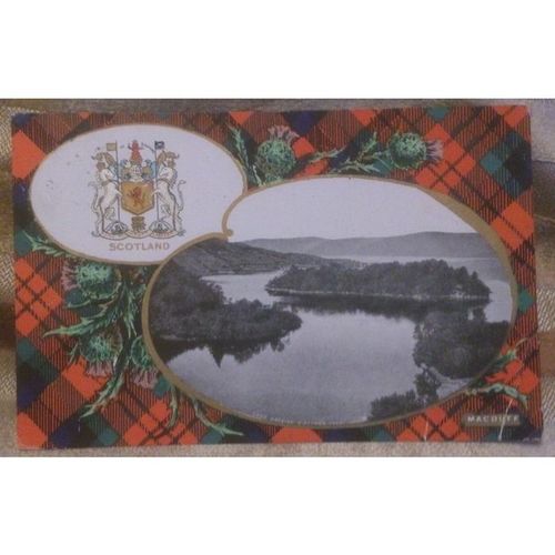 Postcard: Stirlingshire, Loch Katrine: 1911