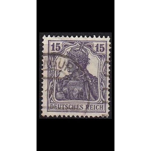 GERMANY REICH [1917] MiNr 0101 a ( O/used )