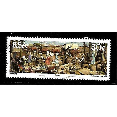 SOUTH AFRICA 1988 30c EXODUS TAPESTRY SG 674 FINE USED#