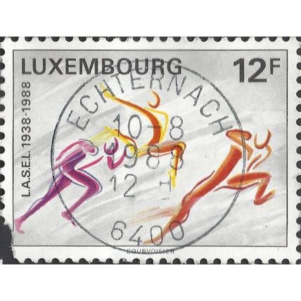 LUXEMBURG, League of Student Sport Associations, white 1988, 12F