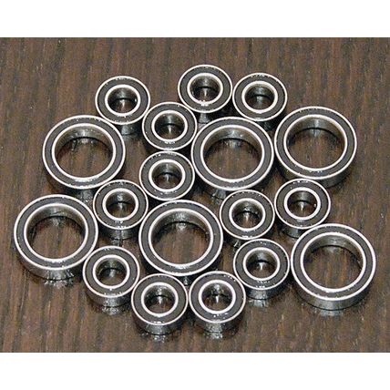 (18pcs) HOT BODIES LIGHTNING STADIUM 10 / D4 4WD BUGGY Rubber Sealed Bearing Set