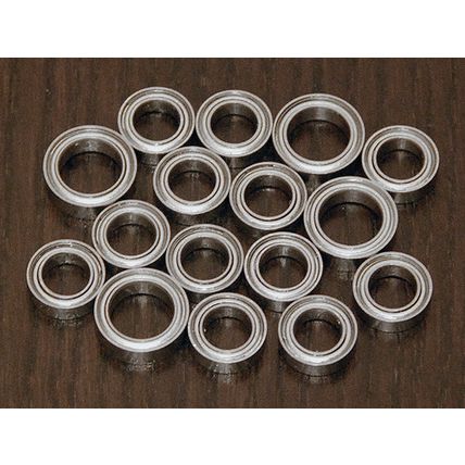 (16pcs) XRAY M18 / M18 T / M18 T PRO / NT-18 Metal Sealed Ball Bearing Set