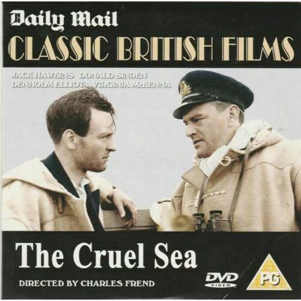 The Cruel Sea DVD Promo The Daily Mail Jack Hawkins Donald Sinden