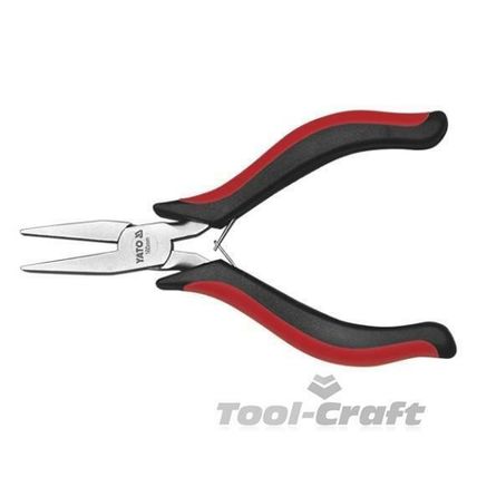 Yato professional flat nose mini pliers 115 mm craft, electronic (YT-2085)