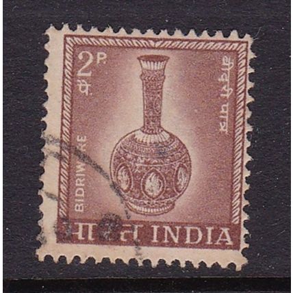 INDIA 1965-75 2p VALUE USED SG504 ASOKAN WMK