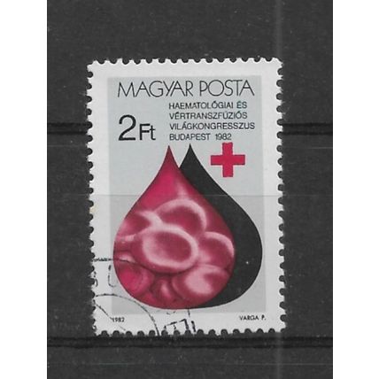 Hungary.World Haematology Congress,Budapest stamp.Fine Used.O22