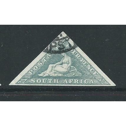 south africa stamps sg 33 sg33 used greenish blue