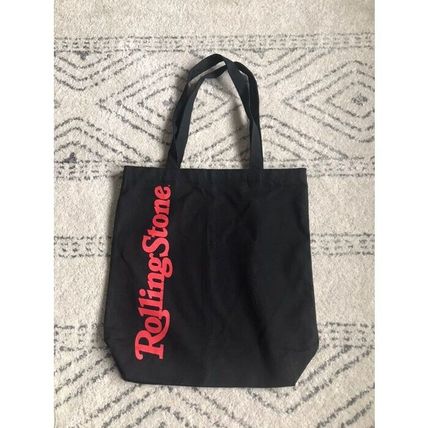 ROLLING STONE MAGAZINE TOTE BAG-BLACK/RED-NEW-SEALED-FAST SHIPPING