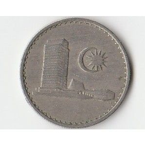 MALAYSIA COIN - 10 SEN 1967/VF