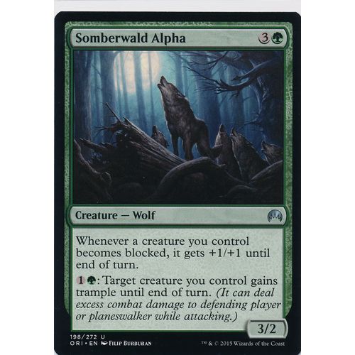 Magic the Gathering MTG Origins 198/272 Somberwald Alpha