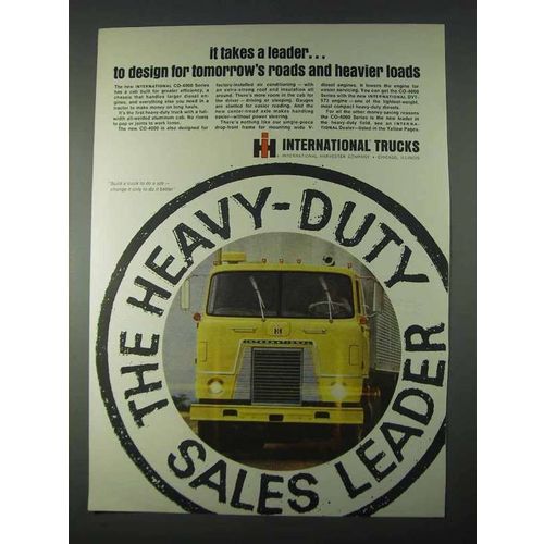 1966 International Harvester CO-4000 Truck Ad - Leader