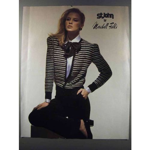 1981 St. John for Marshall Field's Ad